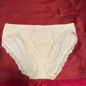Victoria's Secret Blush Pink Lace Trim Panties